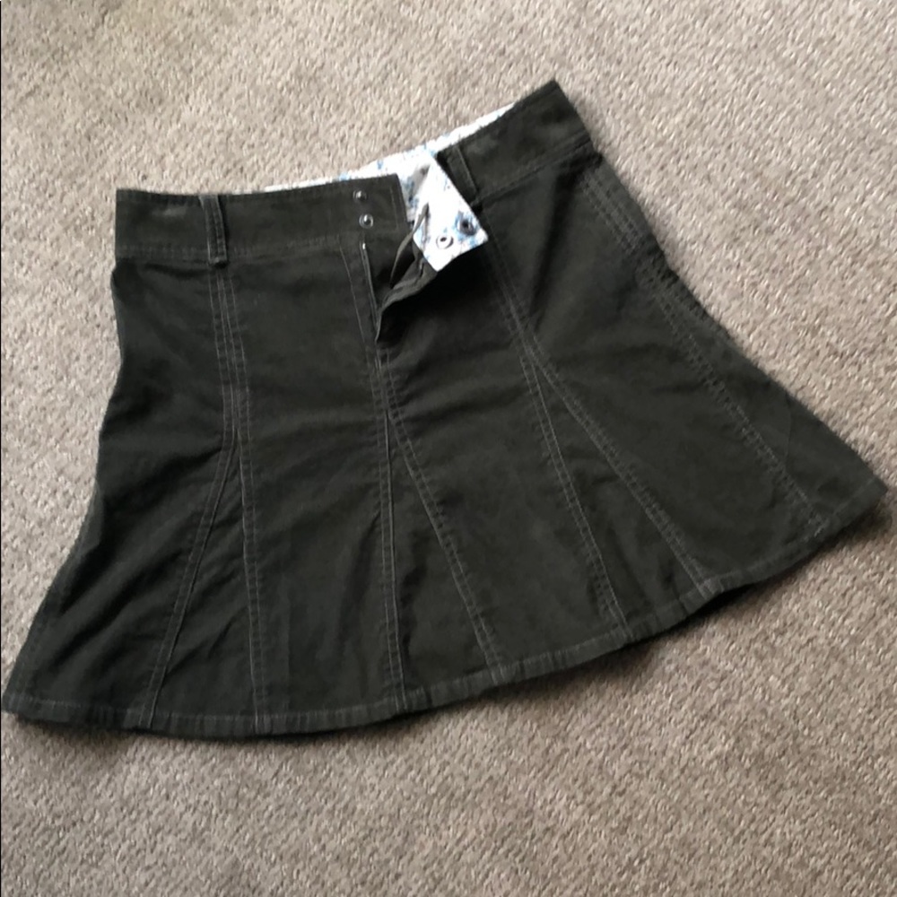 Athleta corduroy skirt